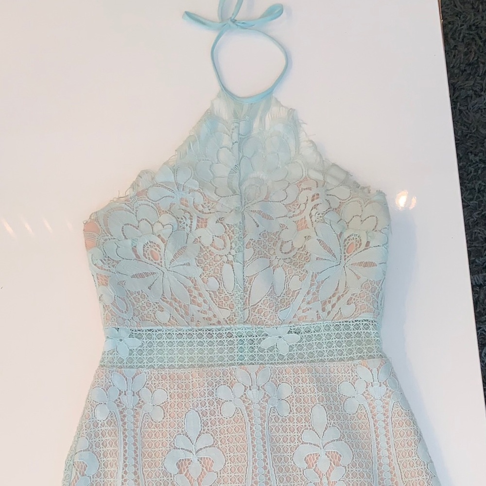 NWT Mint lace cocktail dress - Picture 2 of 4